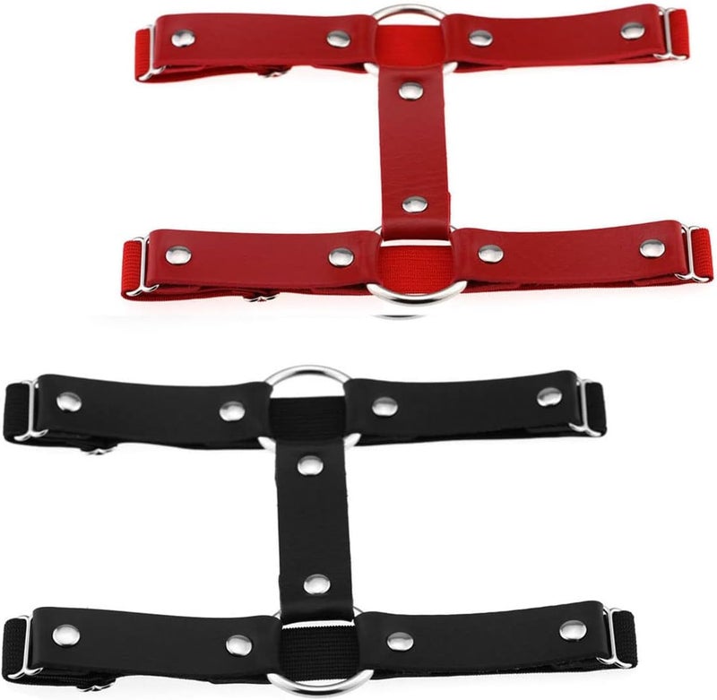 Women Adjustable Elastice Leather Leg Garter Belt Thigh Ring Garter